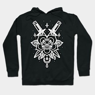 Rose and Swords Hoodie